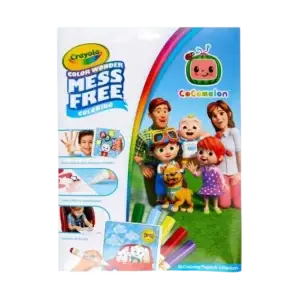 Color Wonder Mess Free Cocomelon 18 Coloring Pages & 5 Markers